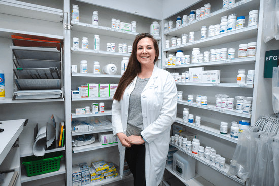 Rosemary Mihalko, owner of Hieber's Pharmacy